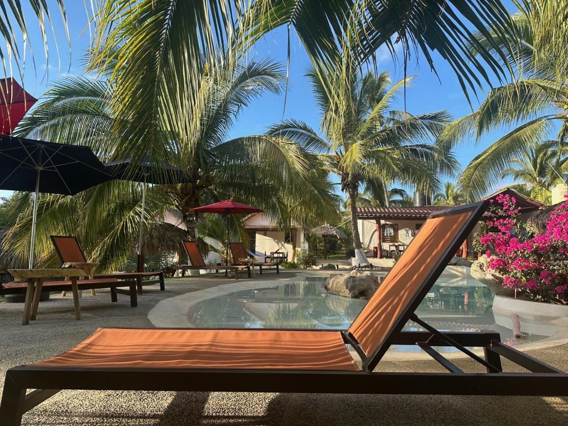 Casa Las Palmas Playa La Saladita Zihuatanejo Exterior foto